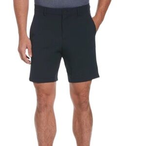 Perry Ellis portfolio Mens NWT Black Tech Shorts | Size 38